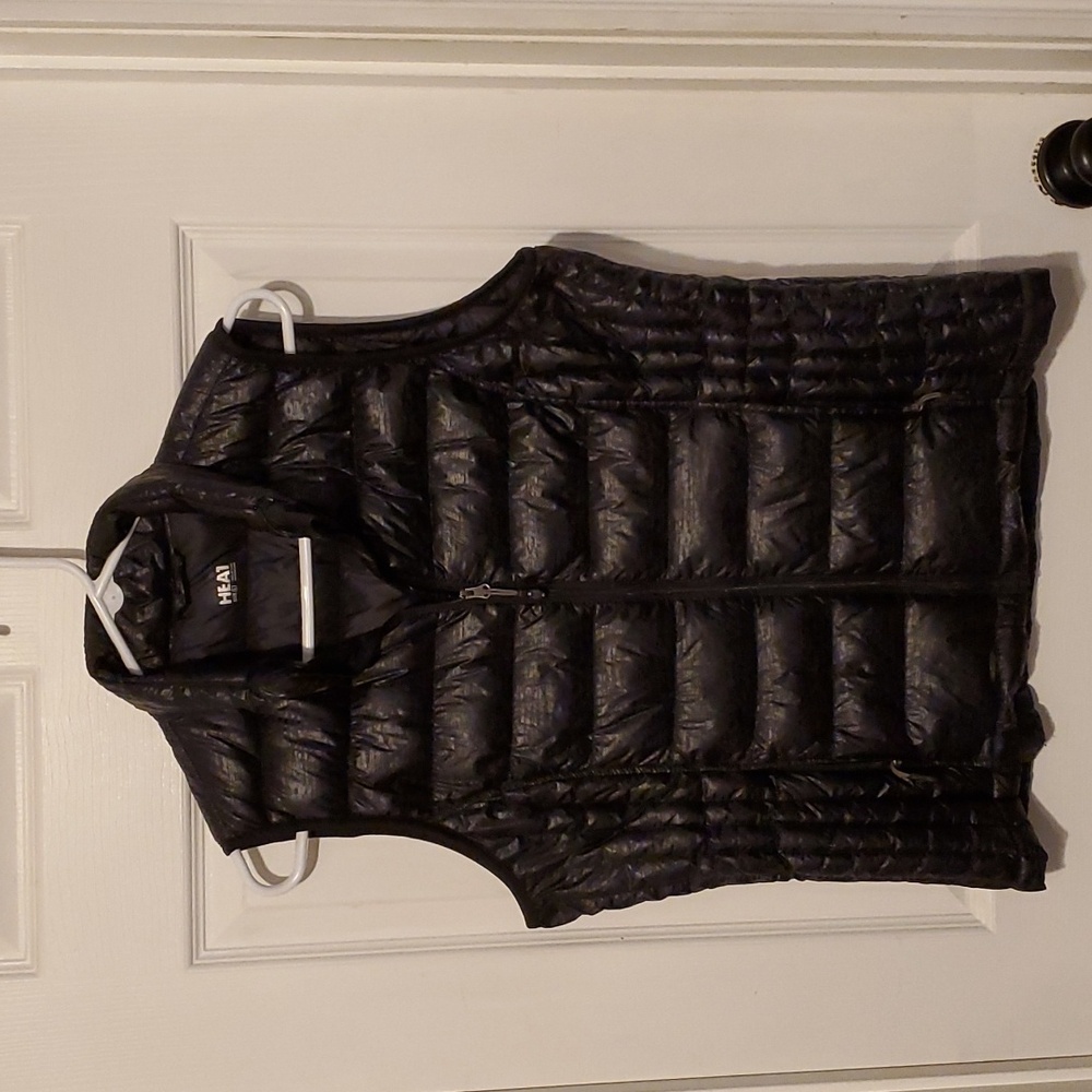 32 Degrees packable down vest, black large